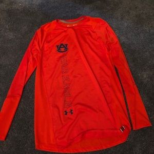 under armor auburn long sleeve shirt